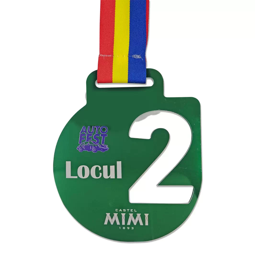 Medals metal free shape with your logo