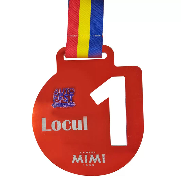 Medals metal free shape with your logo