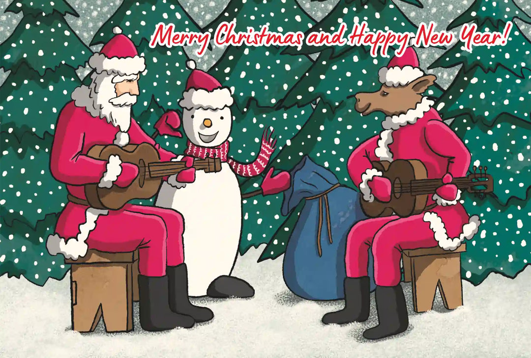 Christmas Card - Holiday Greetings - Merry Christmas and Happy new year!