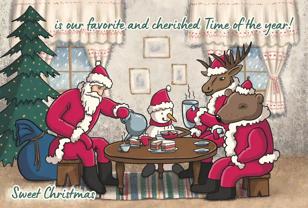 Christmas Card - Holiday Greetings - Sweet Christmas